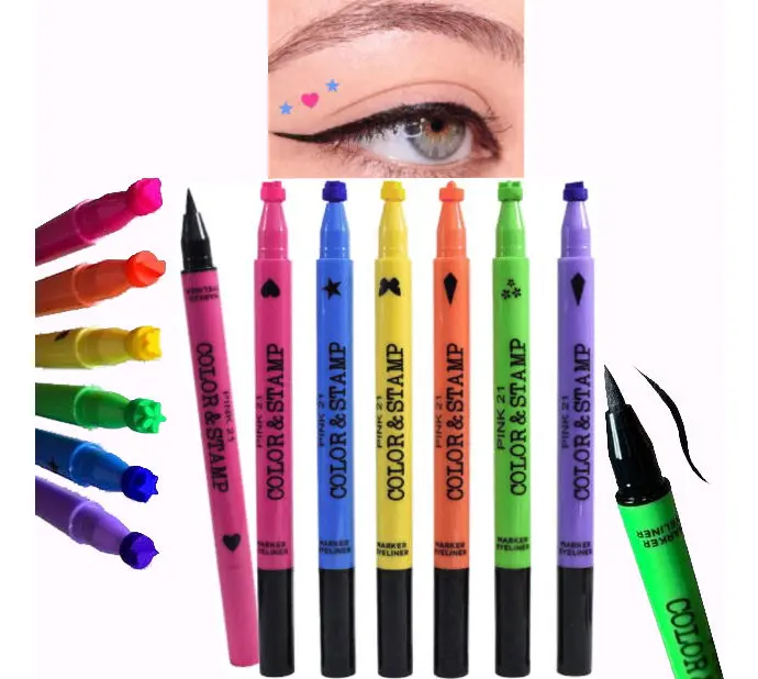 Delineador en fibra con sello Pink21